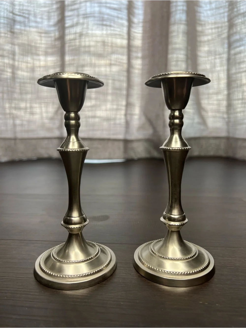 Brand New Alef Judaica Candle Stick
